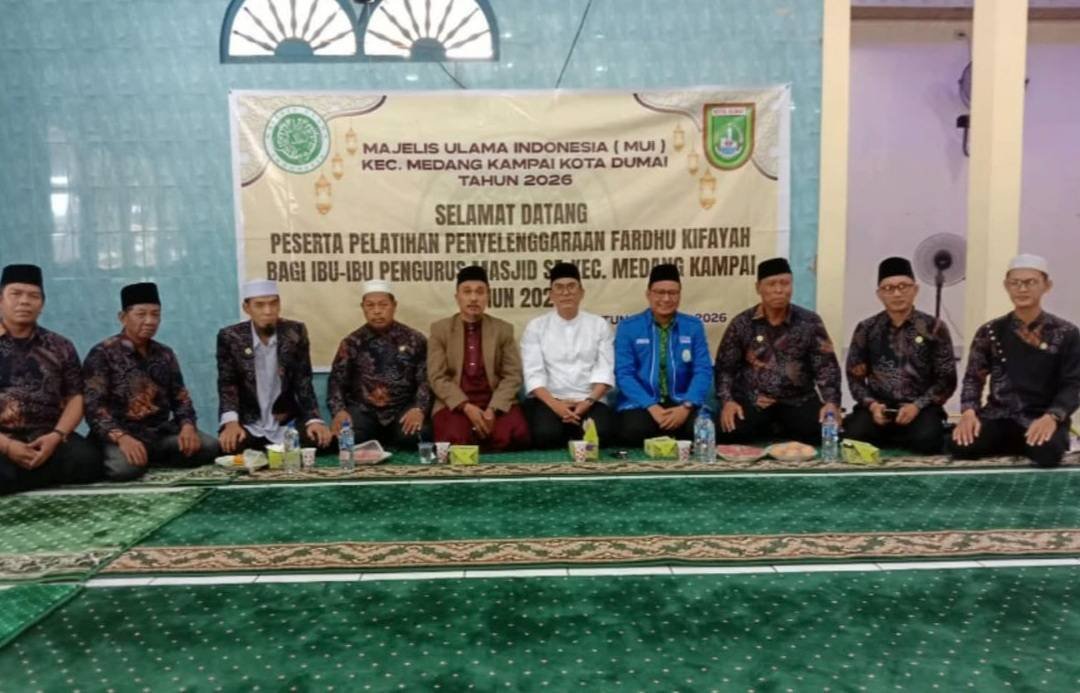 Kepala KUA Medang Kampai Berikan Dukungan Penuh pada Pelatihan Penyelenggaraan Jenazah