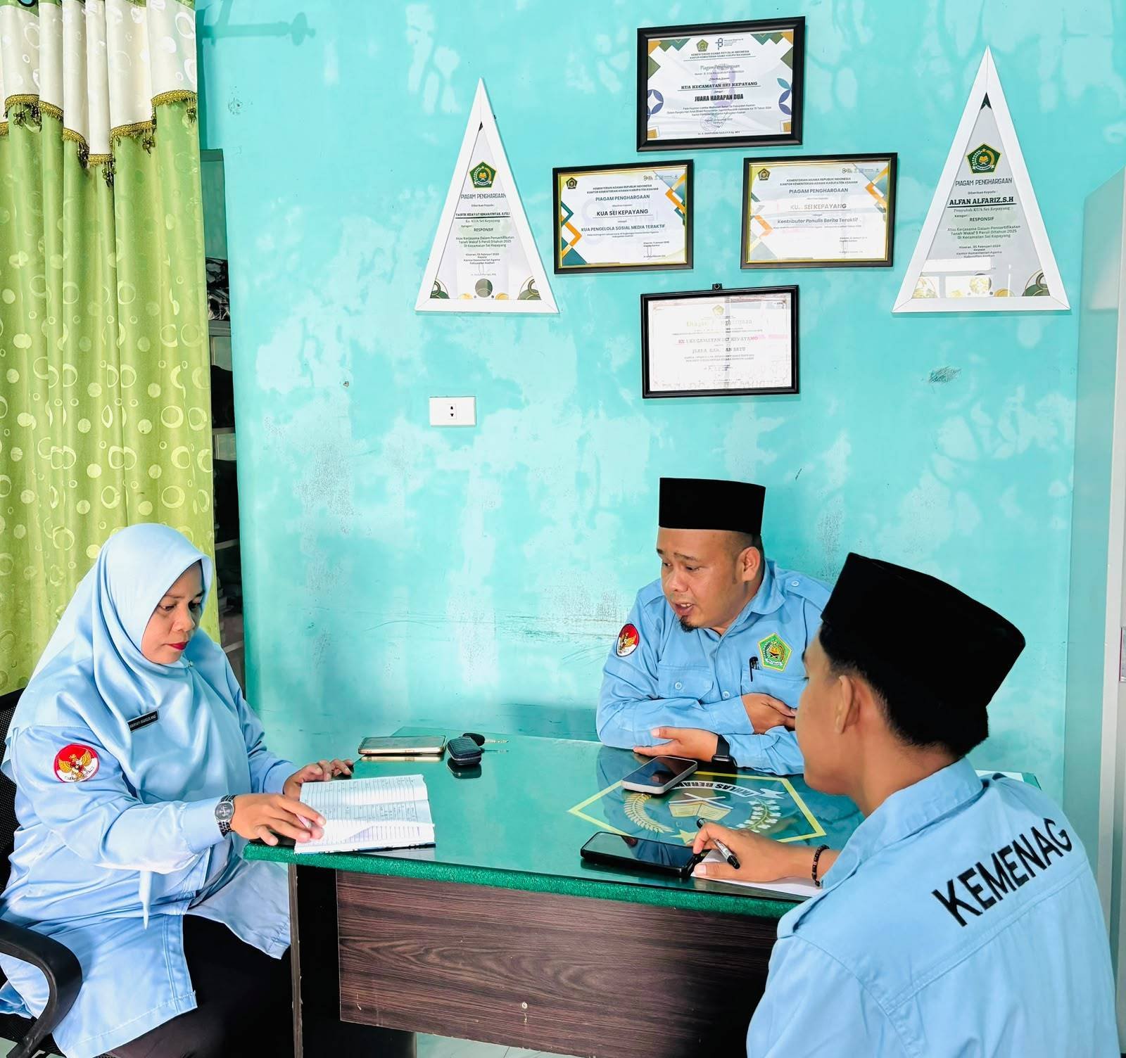 KUA Sei Kepayang Perkuat Sinergi PAI dalam Pelayanan Keagamaan