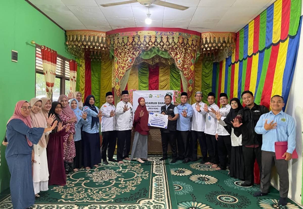 KUA Rumbai Sebagai Tempat Penyaluran Program Pemberdayakan Ekonomi Umat