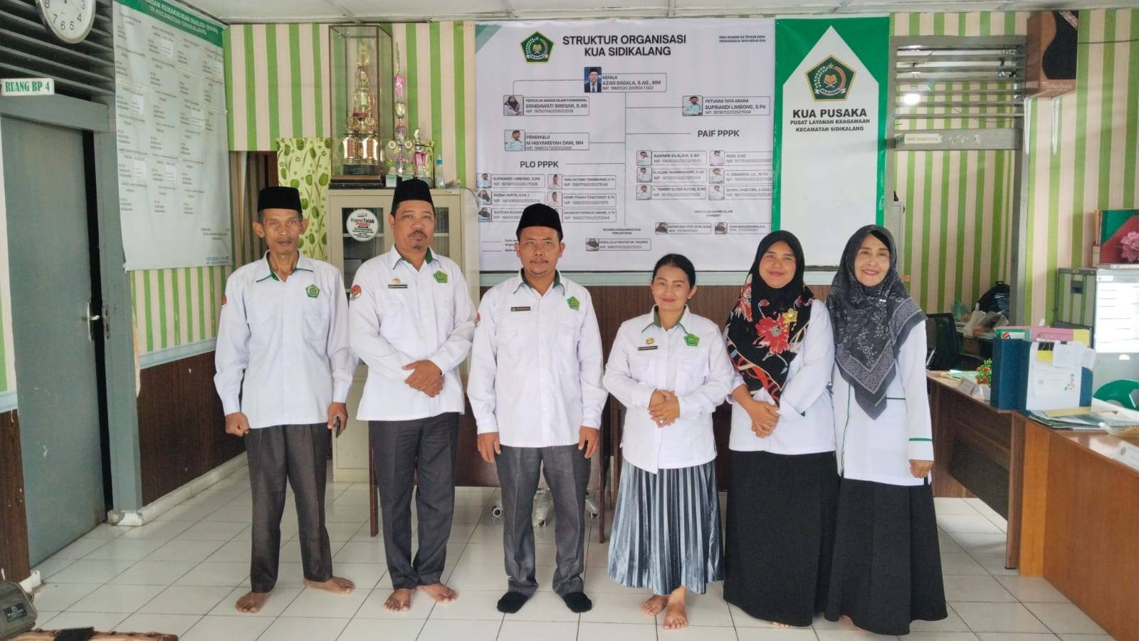 Dukung Entry BPK, KUA Sidikalang Benahi Arsip dan Data Layanan