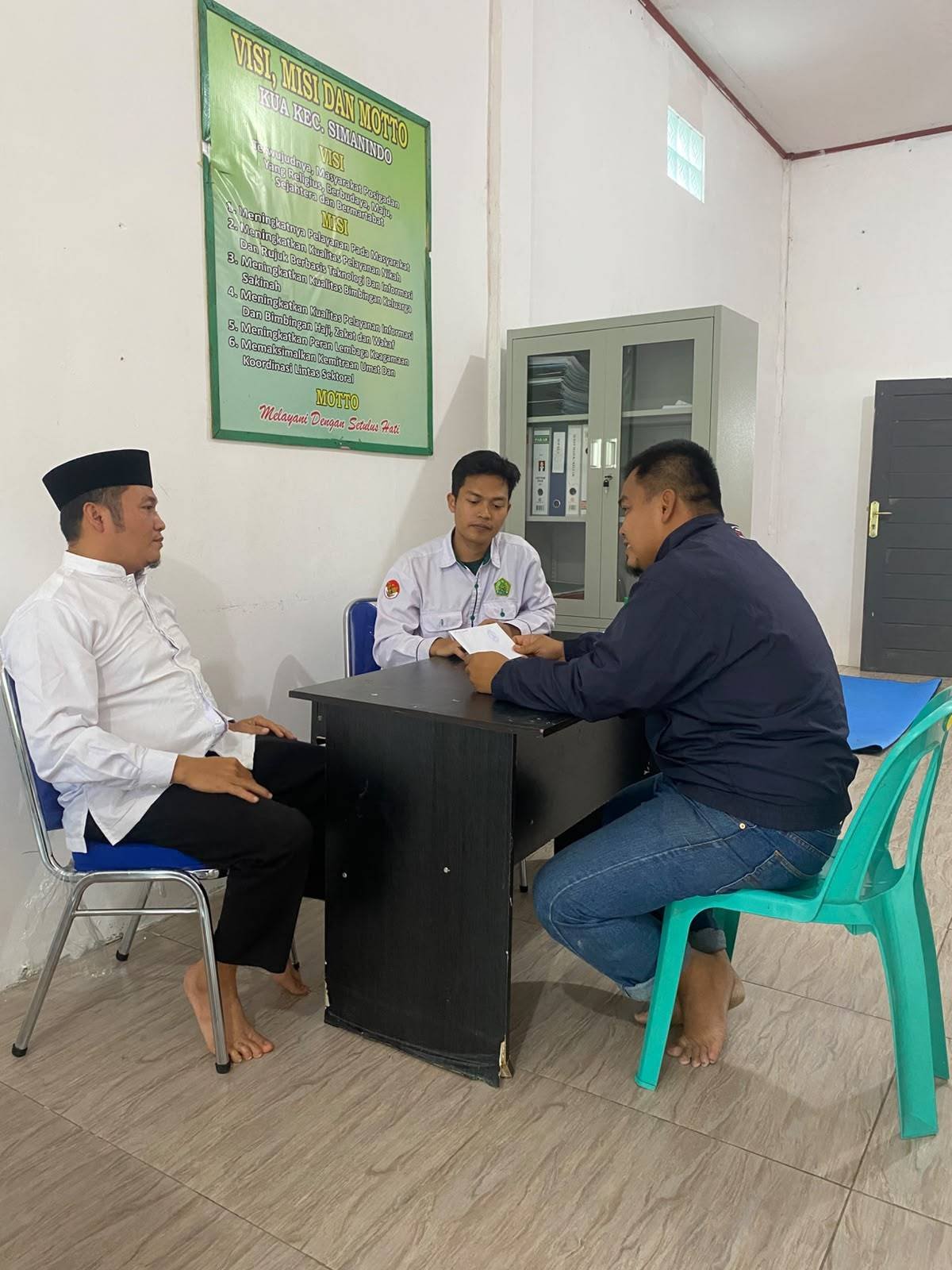 KUA Simanindo Perkuat Pembinaan BKM Al-Ikhlas Jelang Pelantikan