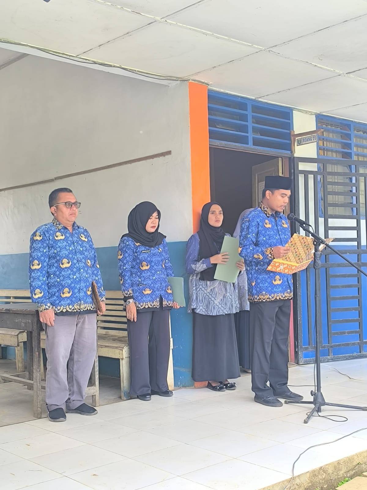 Upacara Peringatan Hari Kesaktian Pancasila Digelar di SMP Negeri 1 Kecamatan Puncak Sorik Marapi