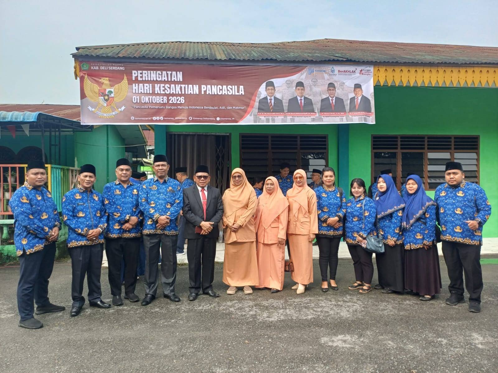 Semangat Hari Kesaktian Pancasila, KUA STM Hilir Bersama Keluarga Besar Kemenag Deli Serdang Perkuat Komitmen Menjaga Persatuan dan Kerukunan