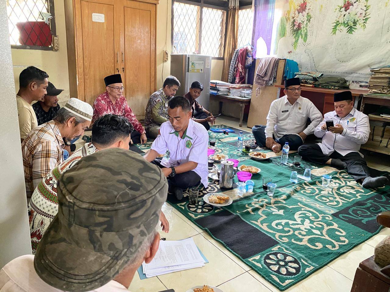 Kemenag Deli Serdang Verifikasi, Perjanjian Kerja Sama (PKS) bagi Masjid Kec. Labuhan Deli terdampak Banjir