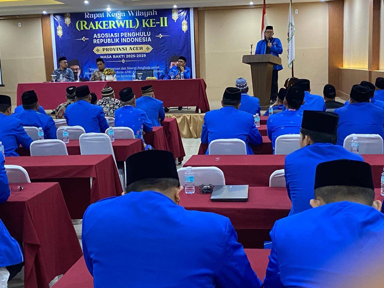 APRI Aceh Gelar Rakerwil Ke-2, Kakanwil Ajak Penghulu Melek Teknologi