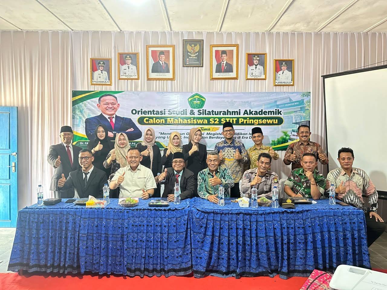 KUA Sekampung Turut Support Orientasi Calon Mahasiswa S2 STIT Pringsewu
