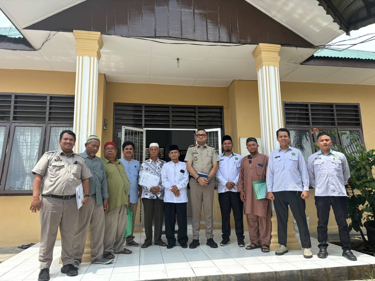KUA Siantar Marimbun Kolaborasi dengan BPN Kota Pematangsiantar Gelar Pembinaan Nazir Tanah Wakaf