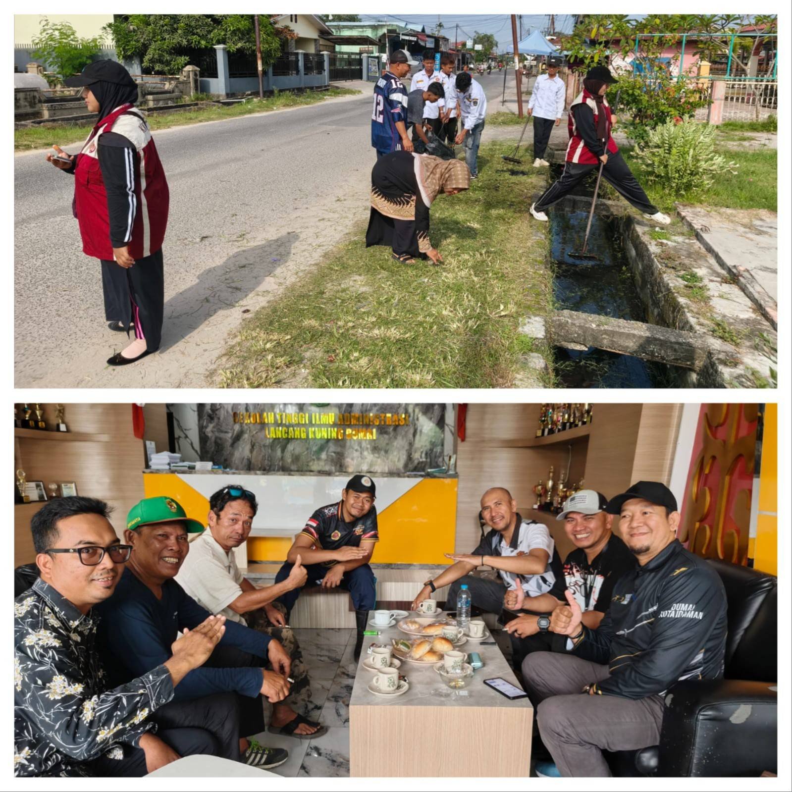 Kepala KUA Dumai Selatan Ikuti Gotong Royong Bersama Forkopimcam
