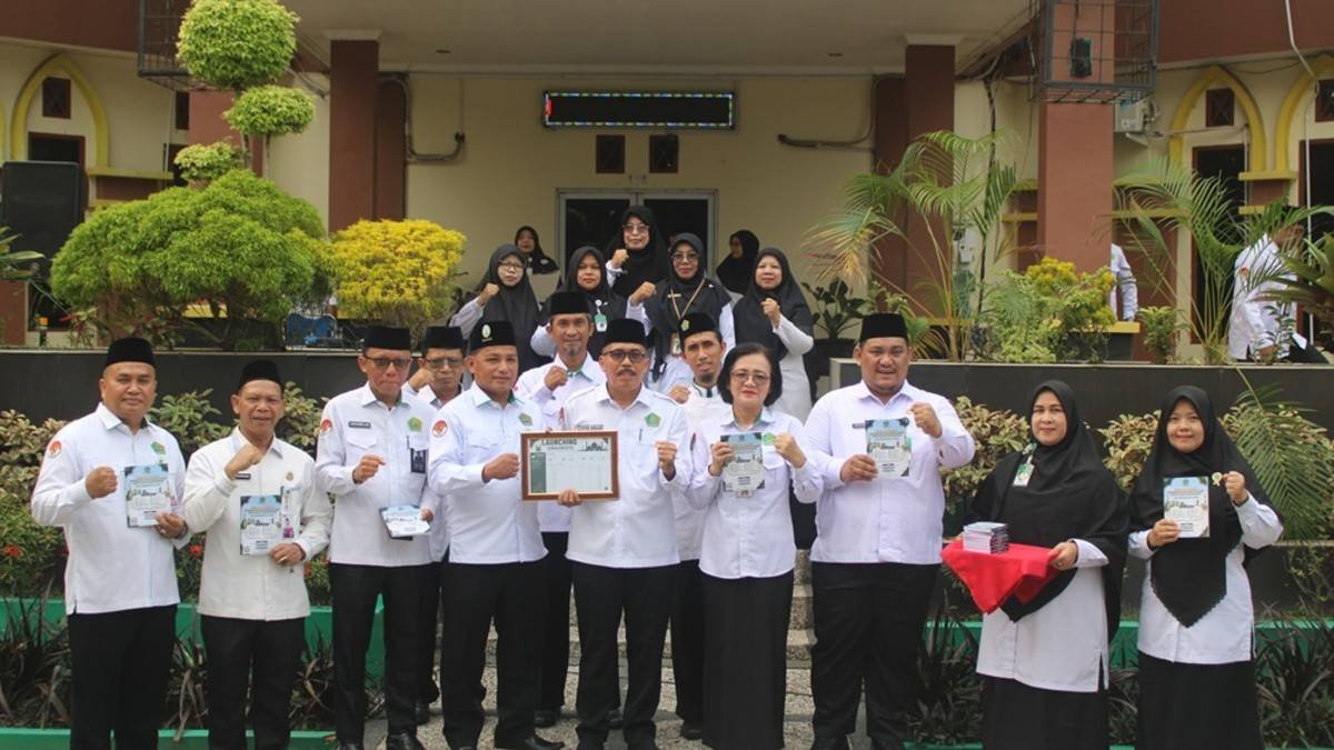 KUA Binawidya Launching Buku Panduan Praktis dan SIMASWIDYA, Dorong Inovasi Pelayanan Keagamaan
