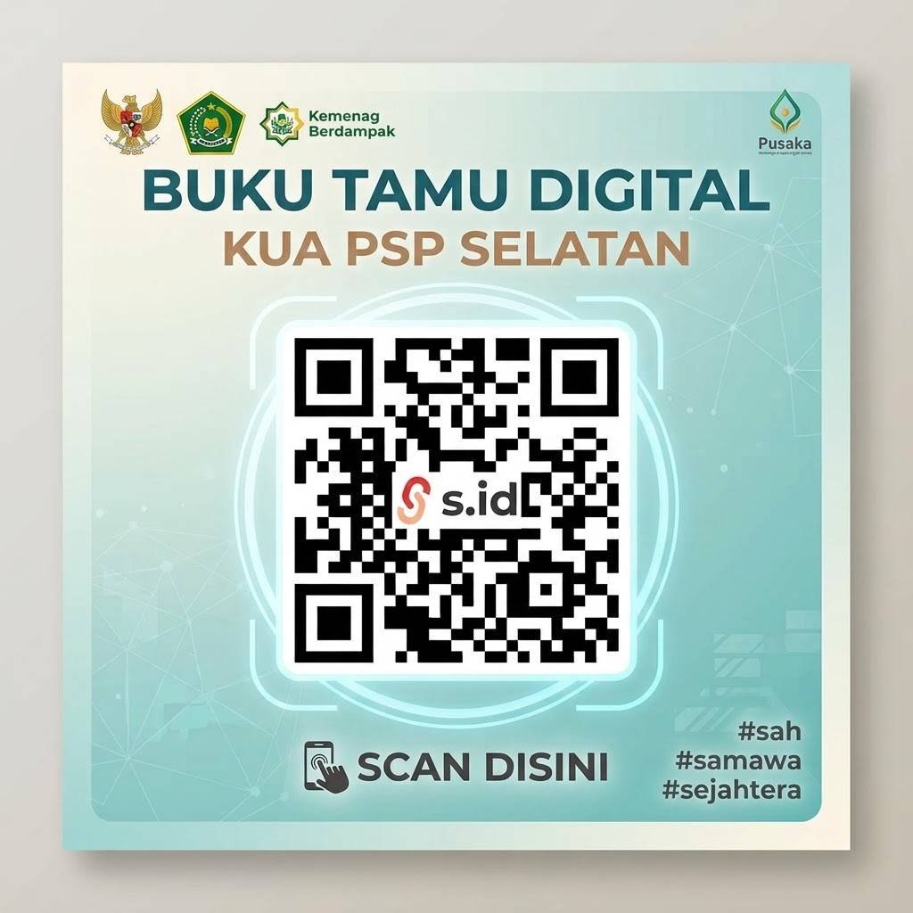Tingkatkan Kualitas Layanan Publik, KUA Padangsidimpuan Selatan Resmi Luncurkan Buku Tamu Digital