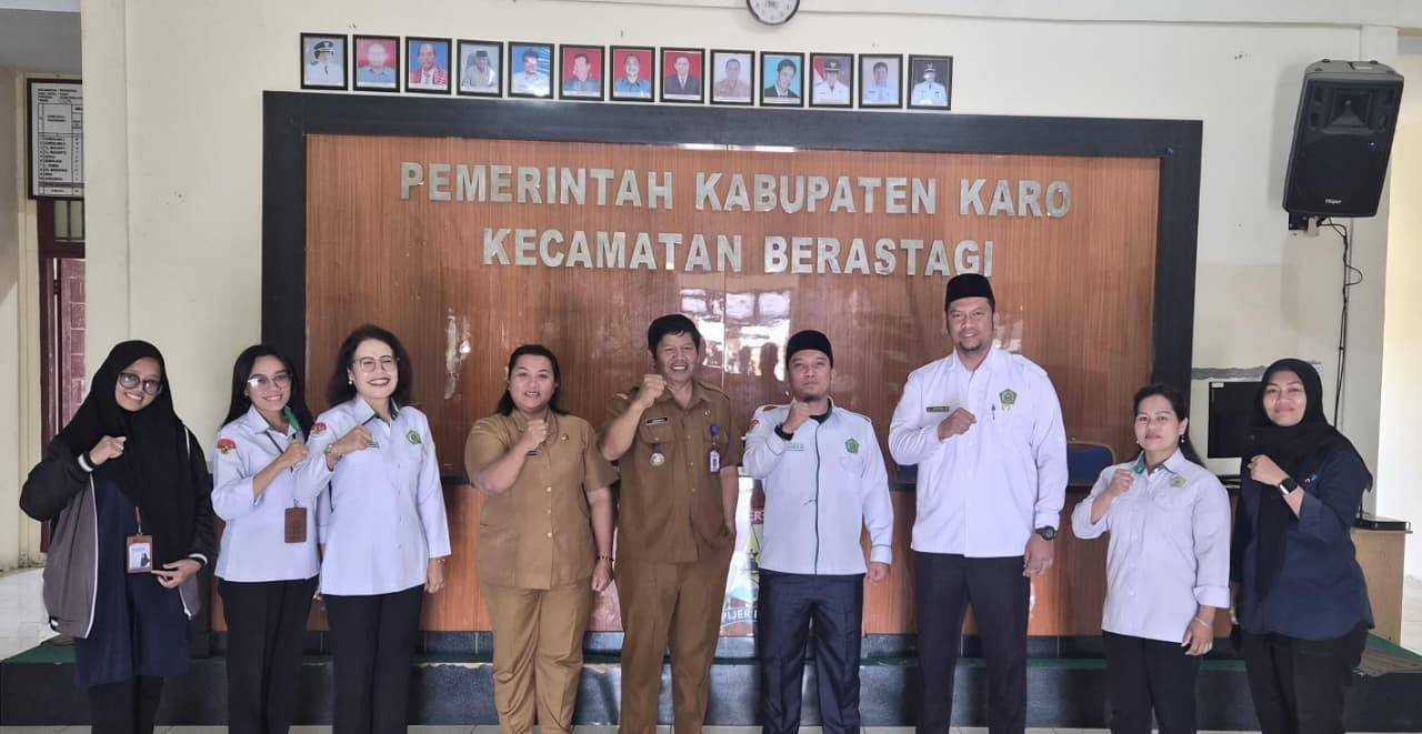 KUA Berastagi Audiensi dengan Pemerintah Kecamatan, Bahas Penguatan Sinergi dan Pembinaan Umat