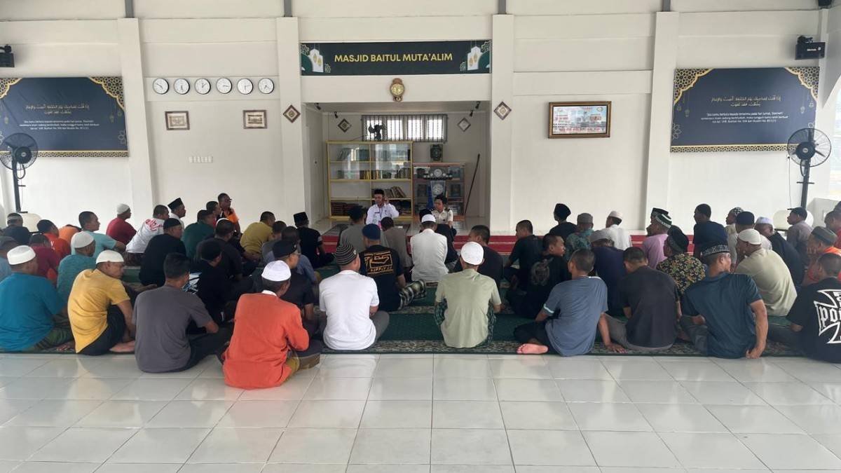 Bangkit dari Masa Lalu, Penghulu KUA Tanah Putih Dorong Warga Binaan Berani Berubah
