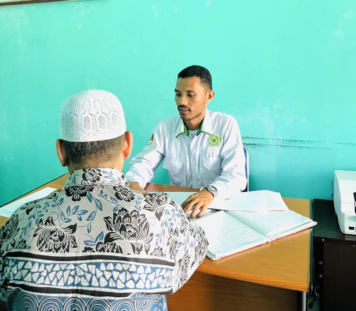 Perkuat Layanan Keagamaan, KUA Sei Kepayang Terima BKM untuk Persyaratan Legalitas Masjid