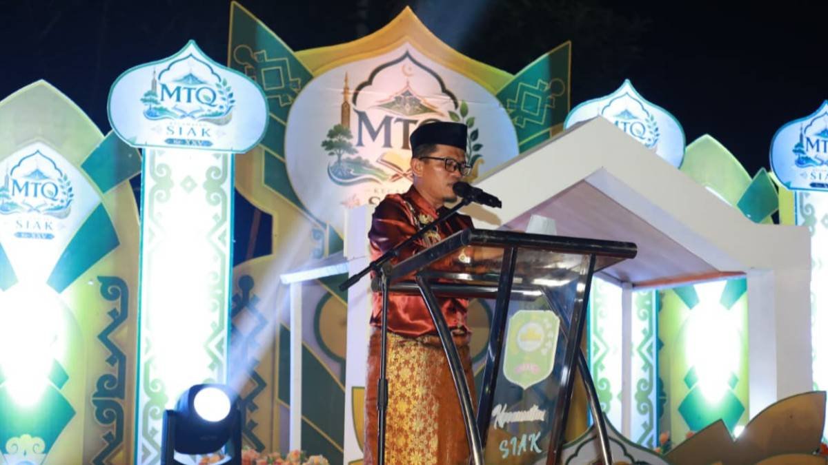 Mengawali MTQ dengan Doa, Kepala KUA Kecamatan Siak Panjatkan Harapan dan Keberkahan