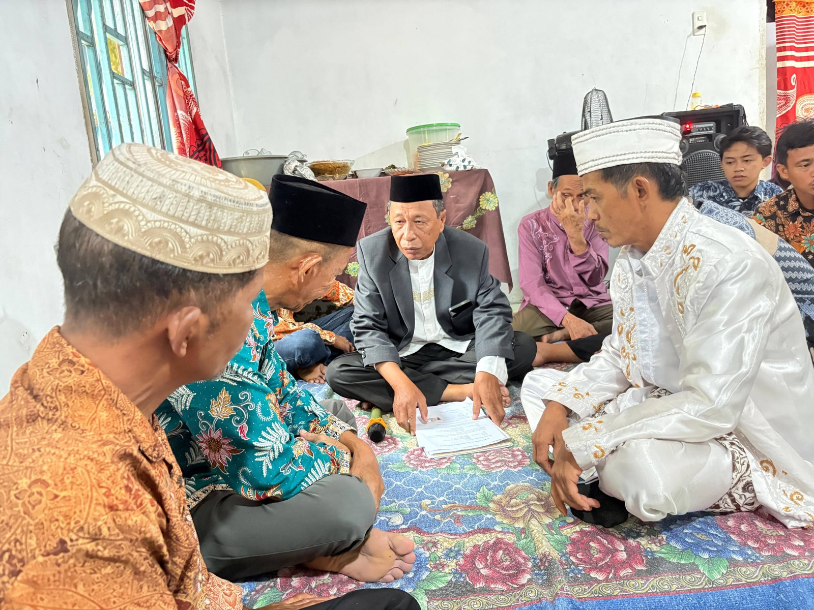 Kepala KUA Sei Dadap Laksanakan Pencatatan Nikah Poligami di Desa Bahung Sibatu-Batu