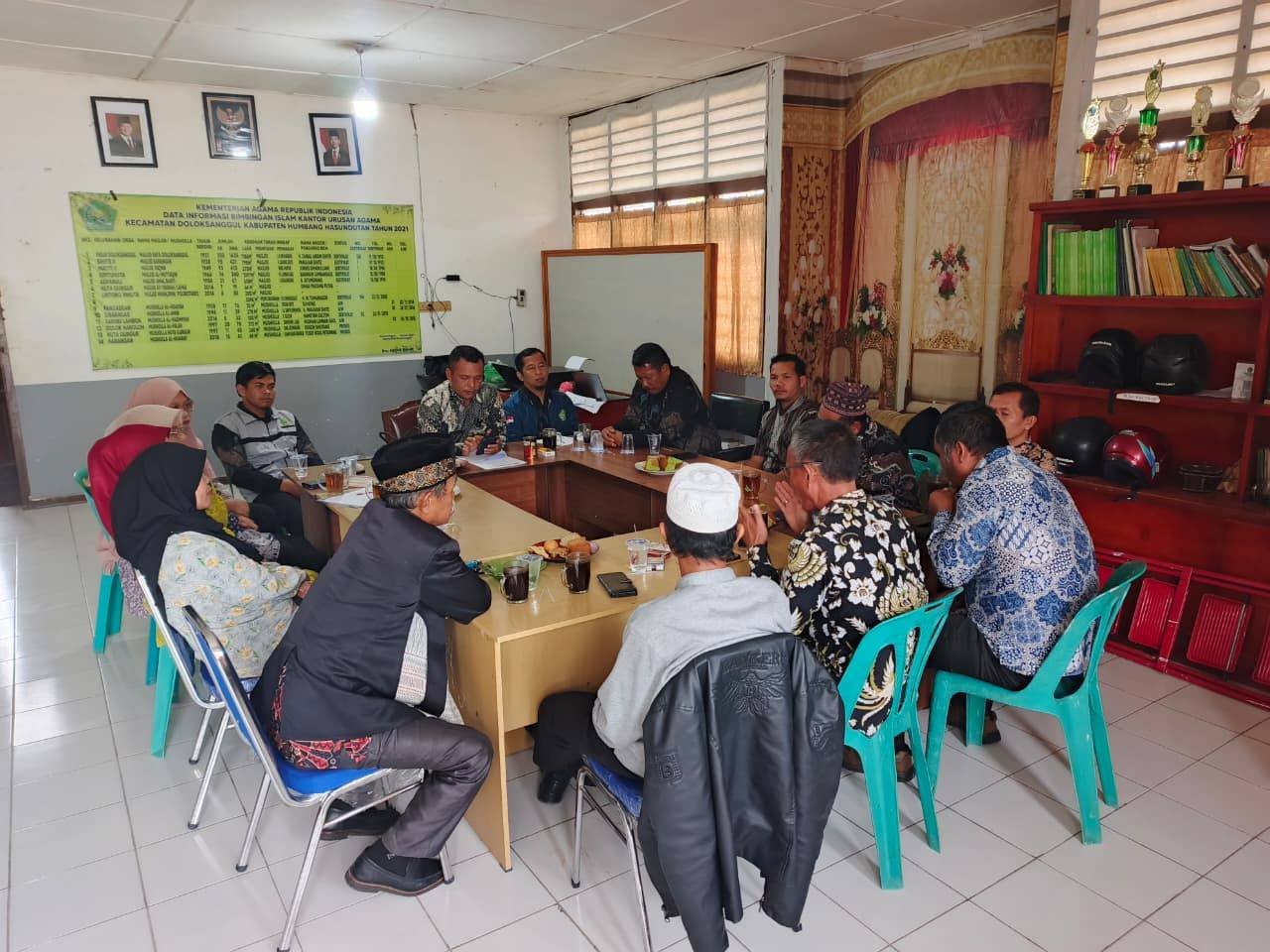 Cegah Konflik Keagamaan, KUA Doloksanggul Sosialisasi Early Warning System Pada Masyarakat