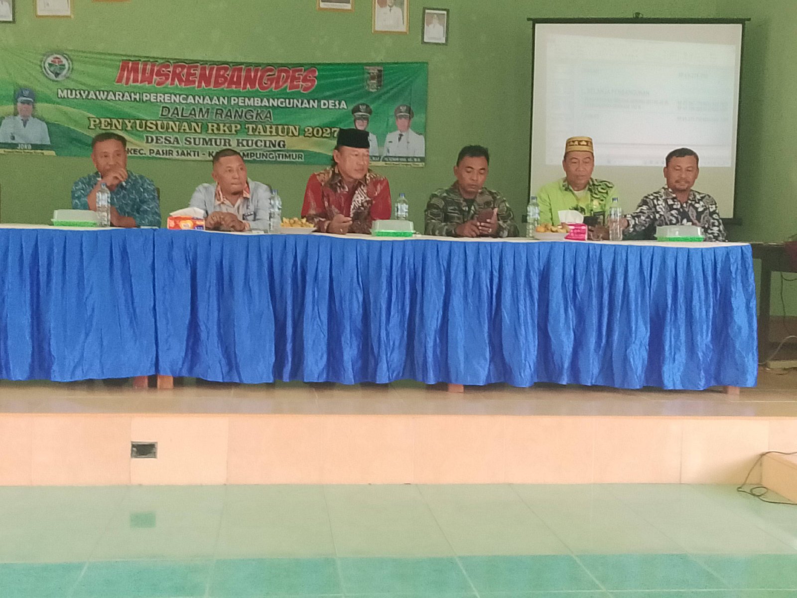 Kepala KUA Pasir Sakti Hadiri Musrenbang Desa Sumur Kucing