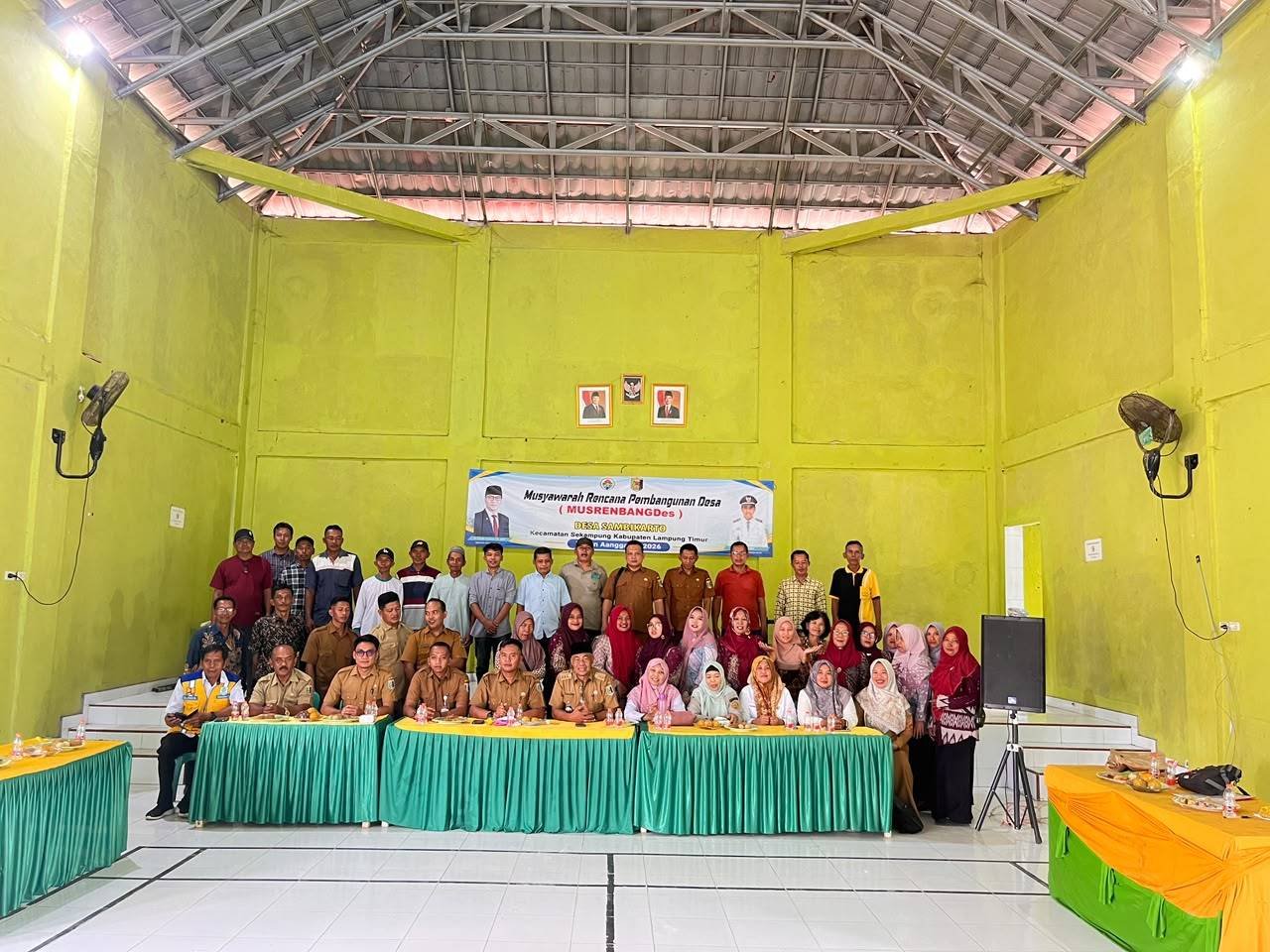 Penyuluh Agama Islam KUA Sekampung Ambil Peran dalam Musrenbangdes di Sambikarto dan Hargomulyo
