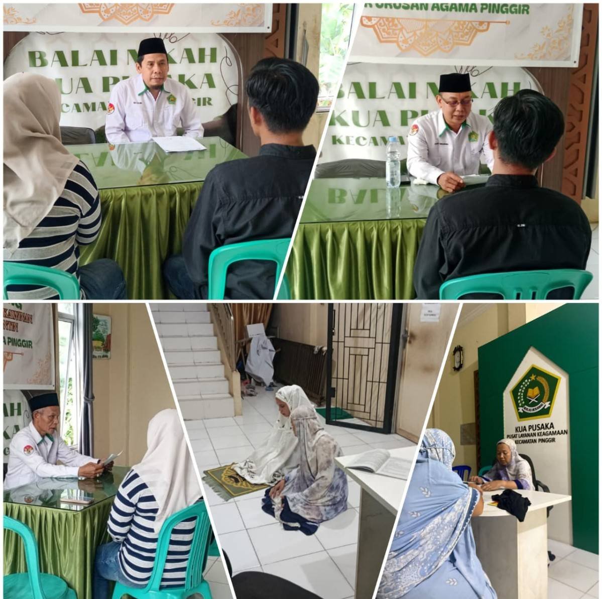 Dampingi Mualaf secara Berkelanjutan, KUA Pinggir Tingkatkan Pembinaan Keagamaan