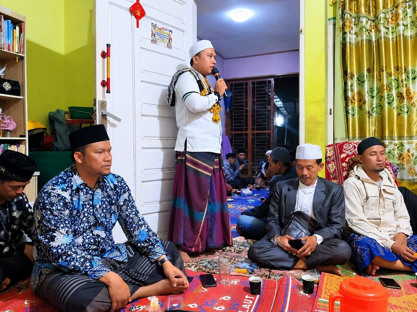 Kepala KUA Berastagi Hadiri Pengajian Al-Ikhlas, Ajak Masyarakat Hindari Nikah Siri