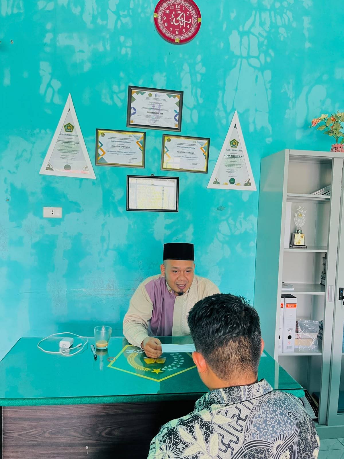 KUA Sei Kepayang Hadirkan Pelayanan Humanis, Warga Konsultasikan Persoalan Waris