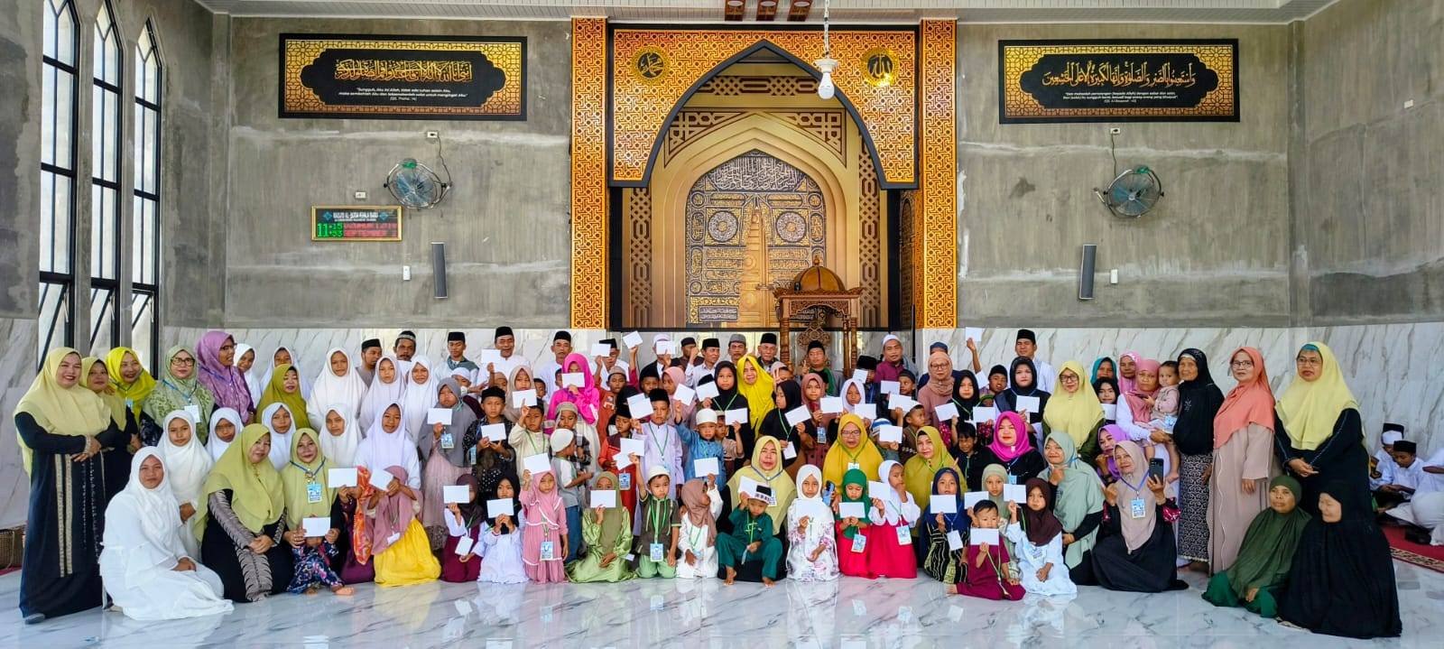 KUA Tigabinaga dan Wadah Santunan Yatim dan Duafa Gelar Santunan, Perkuat Kepedulian Sosial Umat