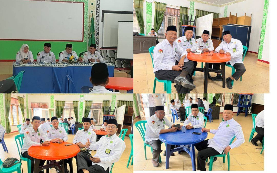 KUA Gunung Maligas Ikuti Apel Gabungan dan Rakor di Kemenag Kabupaten Simalungun