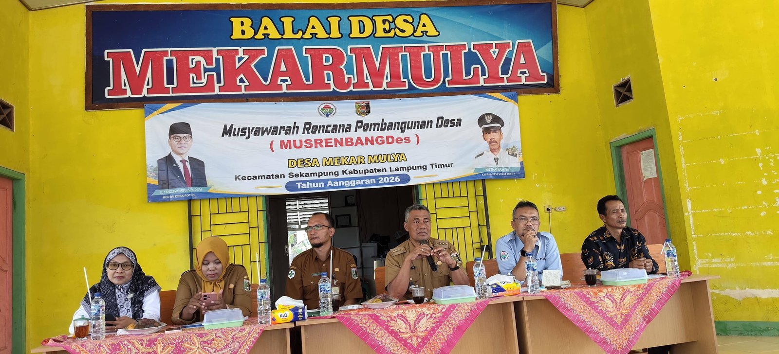 Penyuluh Agama Islam KUA Sekampung Hadiri Musrenbangdes di Dua Desa, Perkuat Sinergi Pembangunan dan Pembinaan Masyarakat