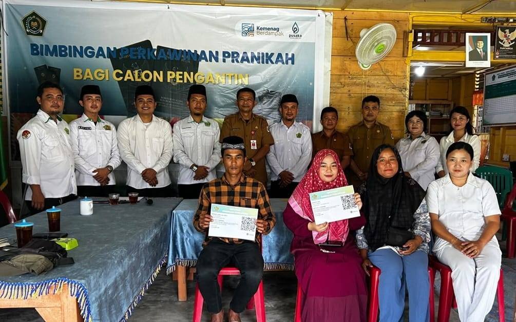 Bimwin di KUA Lahewa Timur,  Wujudkan Keluarga Sakinah dan Sejahtera