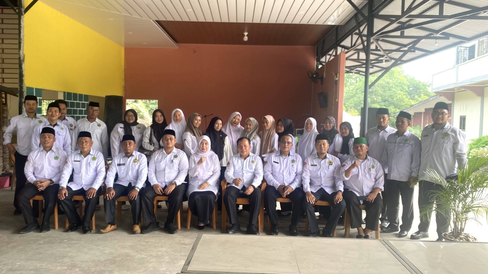 KUA Aek Ledong Ikuti Monitoring dan Evakuasi Triwulan III Kemenag Asahan