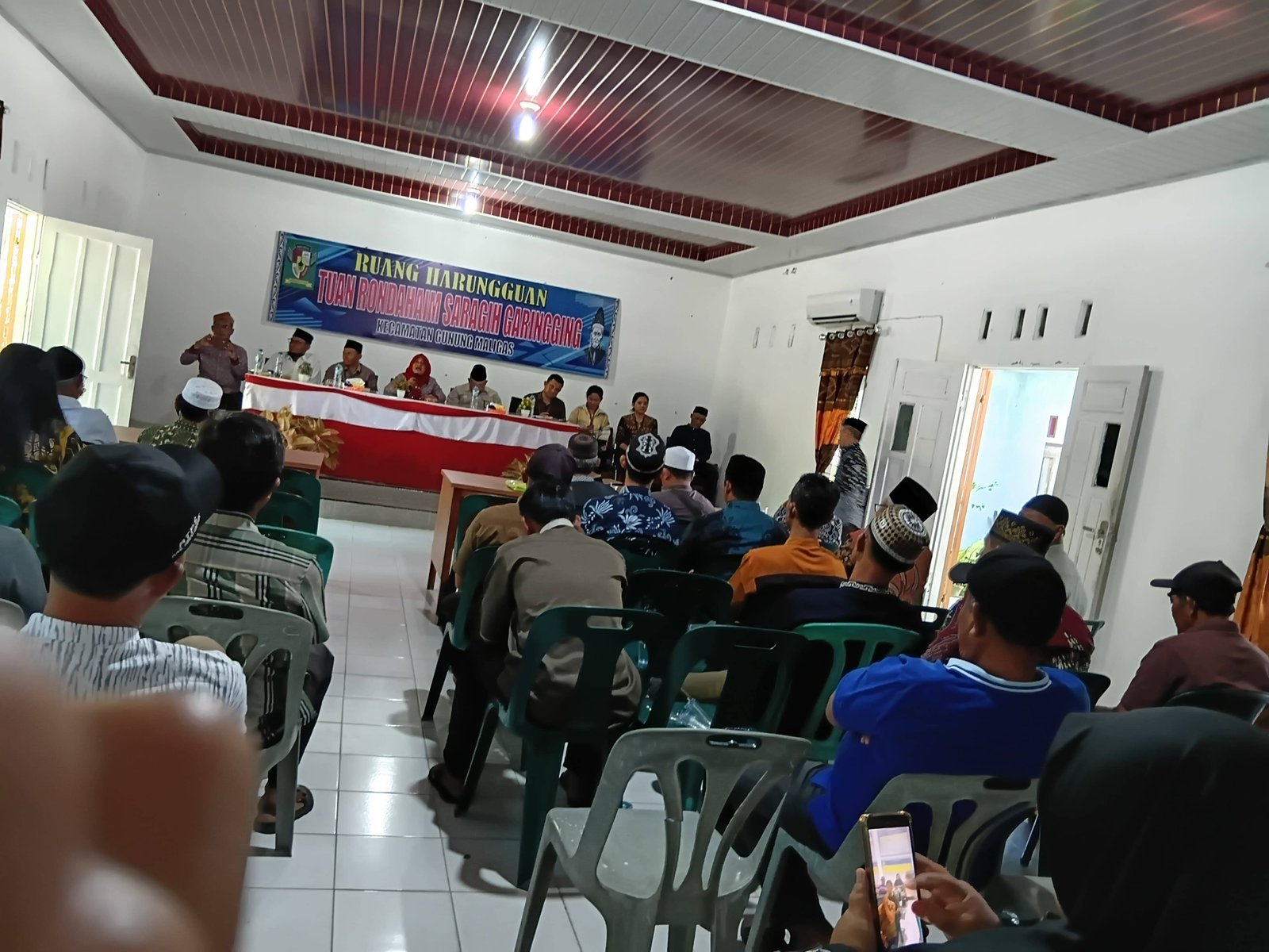 KUA Gunung Maligas Sosialisasikan Pembuatan AIW dan Sertifikat Wakaf