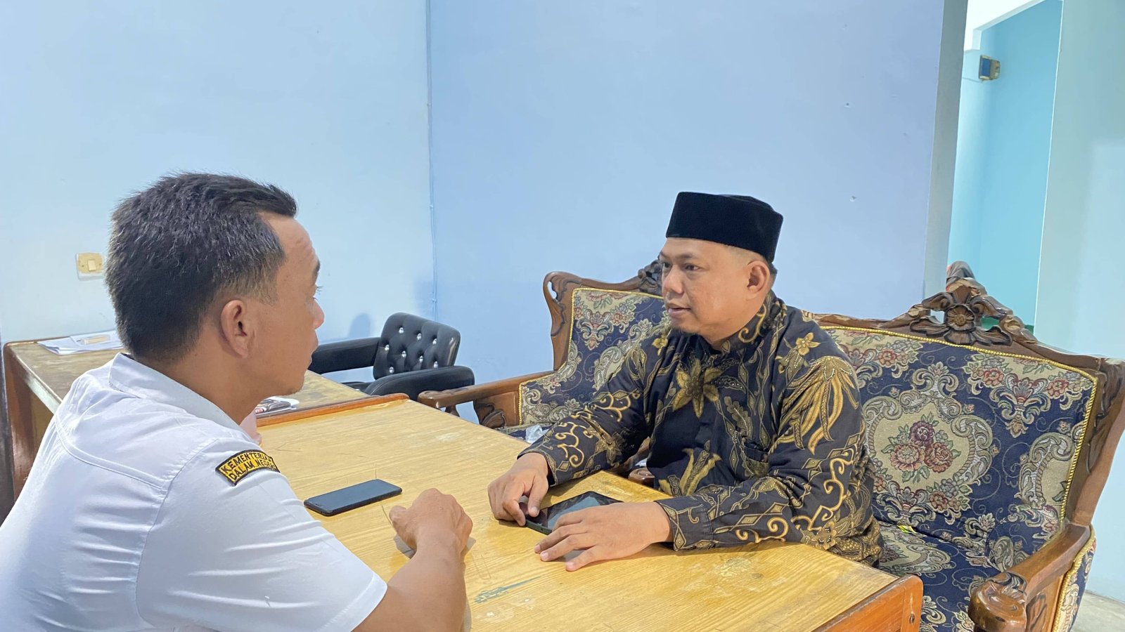 Tingkatkan Tertib Adminduk, KUA Aek Ledong dan Operator E-KTP Disdukcapil Kecamatan Aek Ledong Jalin Kerja Sama