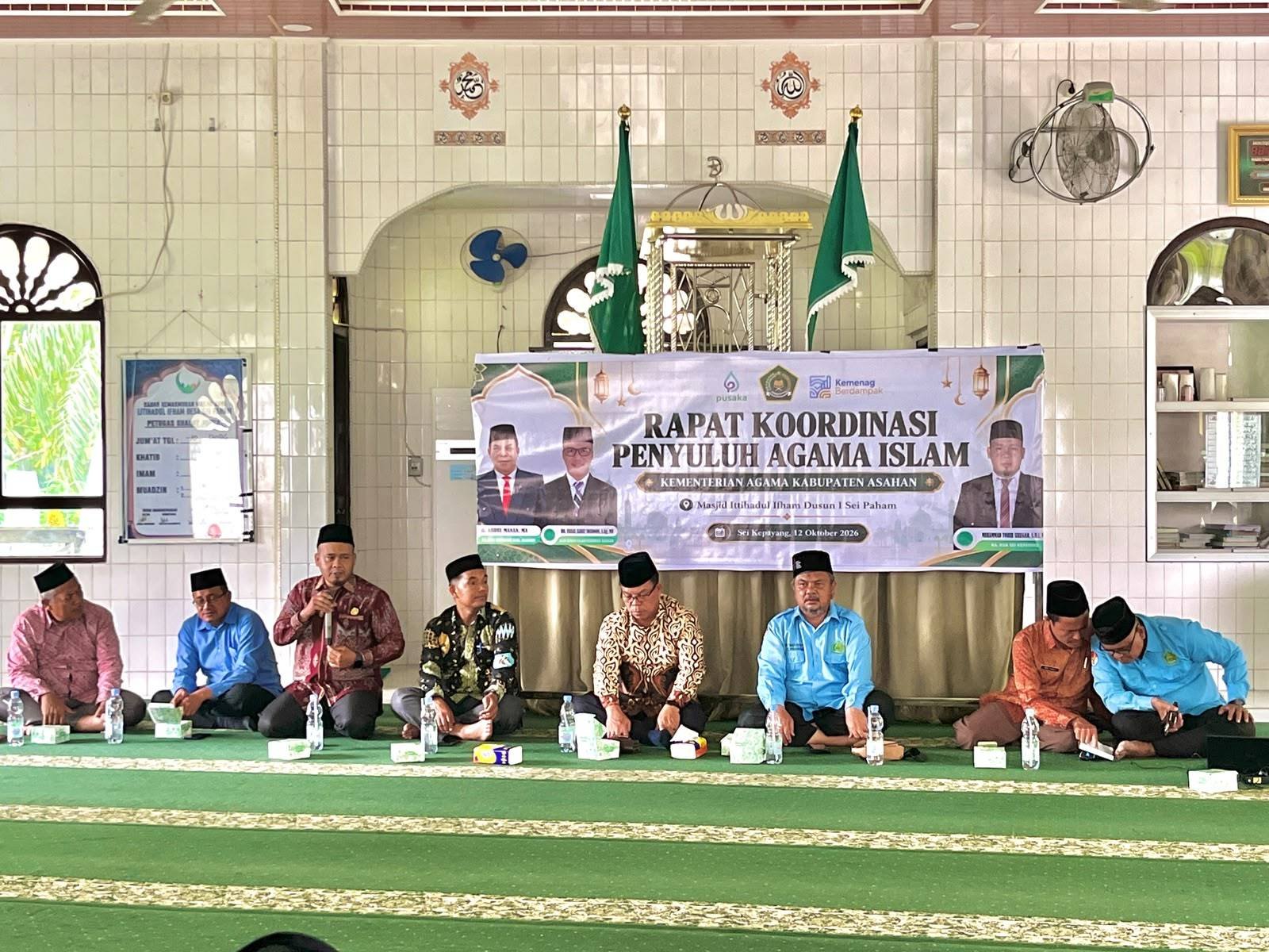 Perkuat Sinergi dan Tingkatkan Kualitas Layanan Keagamaan, Kemenag Asahan Gelar Rakor PAI di KUA Sei Kepayang