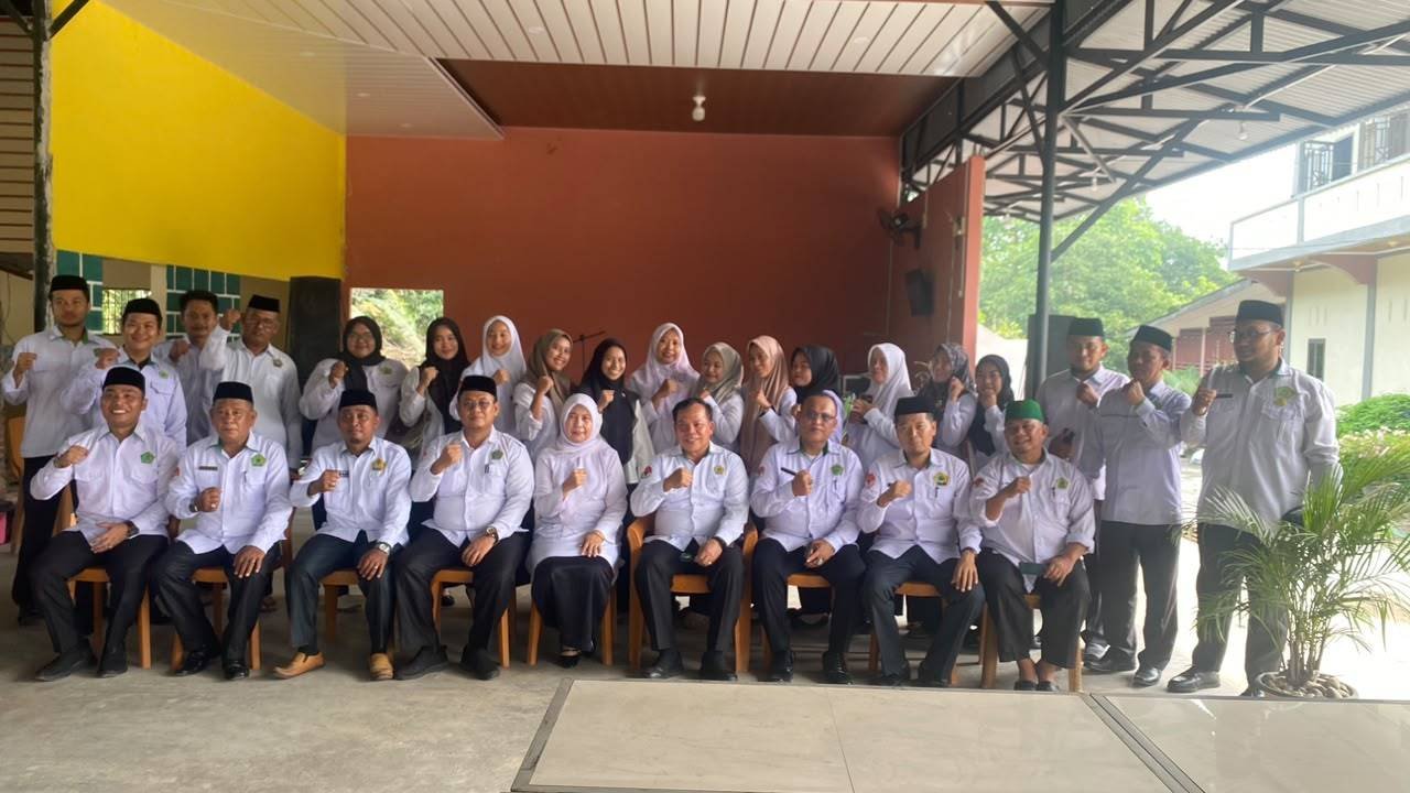 Perkuat Akuntabilitas Kinerja, KUA Aek Songsongan Ikuti Monev Triwulan III Kemenag Asahan