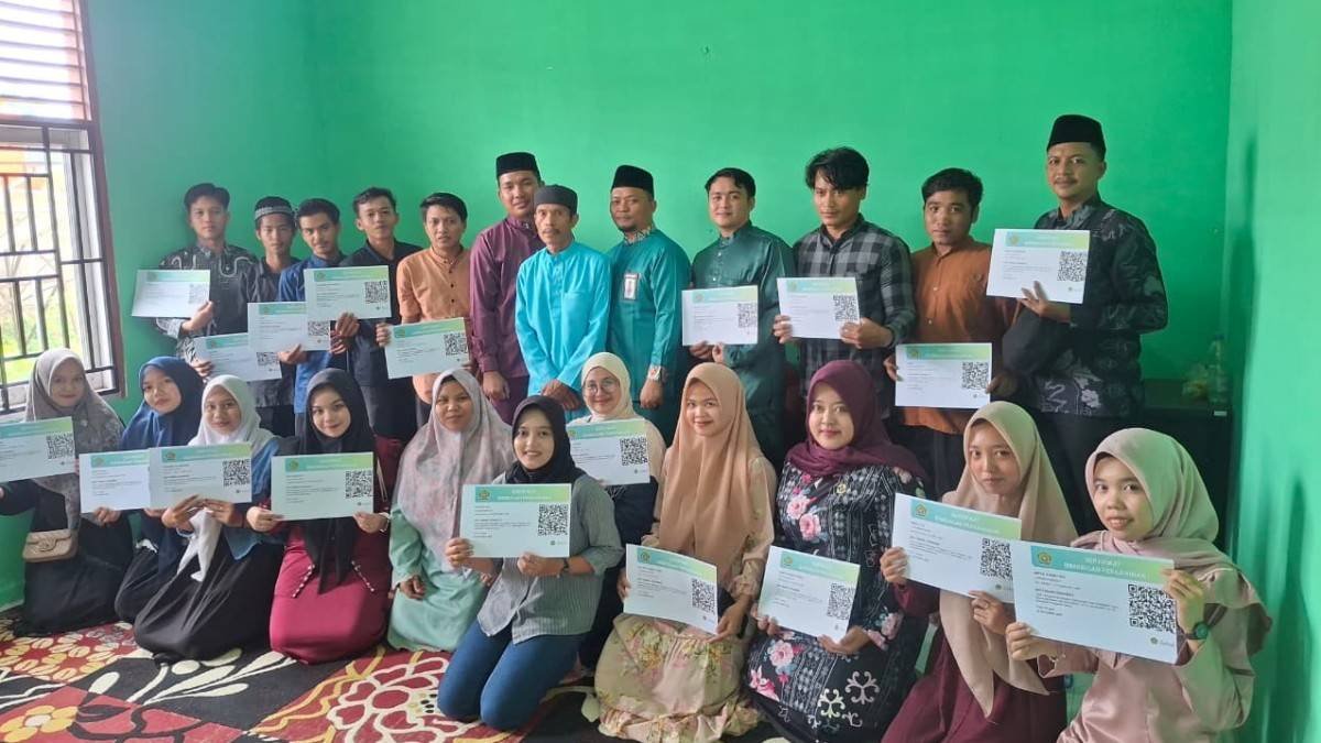 KUA Kecamatan Bunut Pastikan Hak Catin Memperoleh Sertifikat Bimbingan Perkawinan melalui SIMKAH