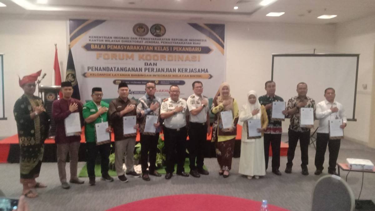 KUA Binawidya Perkuat Sinergi Lintas Sektor dalam Forum Kelayanan Binter di Pekanbaru