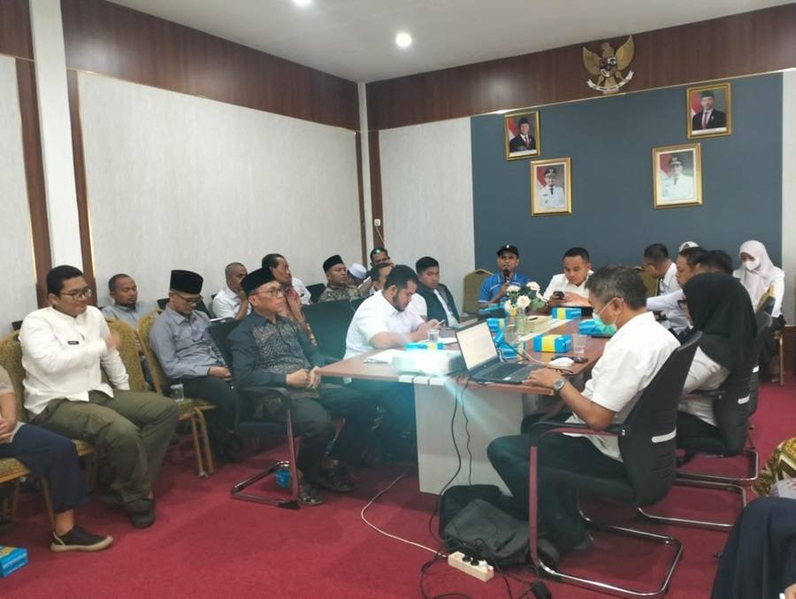 Kepala KUA Marpoyan Damai Ikuti Rapat Persiapan MTQ Tingkat Kecamatan