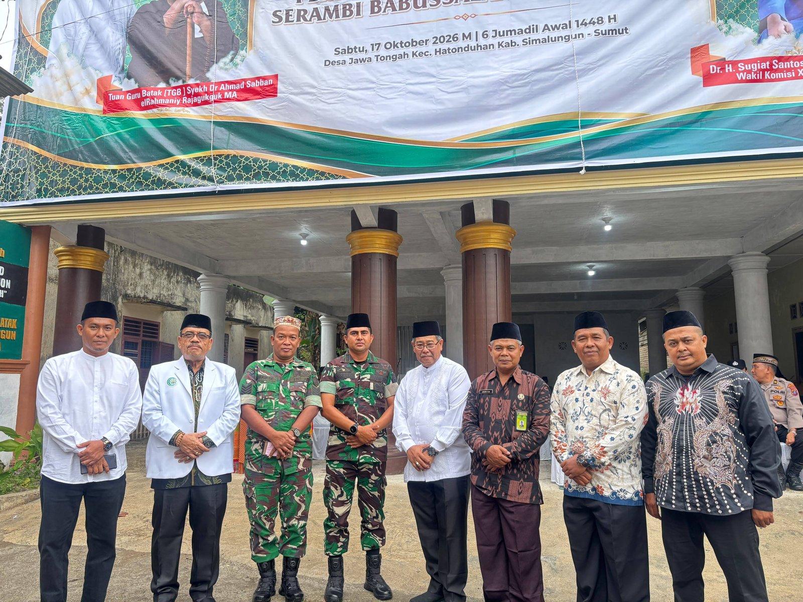 Ka. KUA Bosar Maligas Hadiri Haul ke-17 Tuan Guru Batak Syekh Abdurrahman Rajagukguk