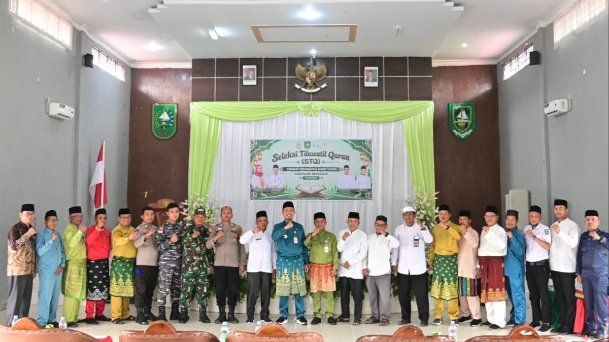 Ka. KUA Rupat Utara Pimpin Doa Pembukaan STQ 2026, Harapkan al-Qur’an Membumi di Masyarakat