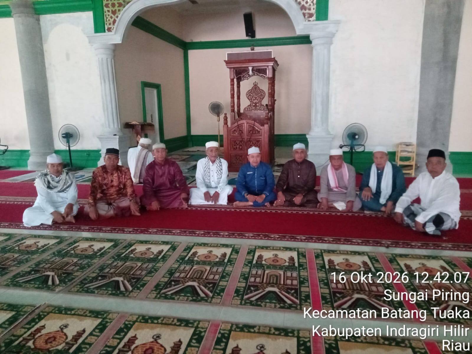 Perkuat Layanan Keagamaan, Kepala KUA Batang Tuaka Ajak Tokoh Agama Berjalan Seiring