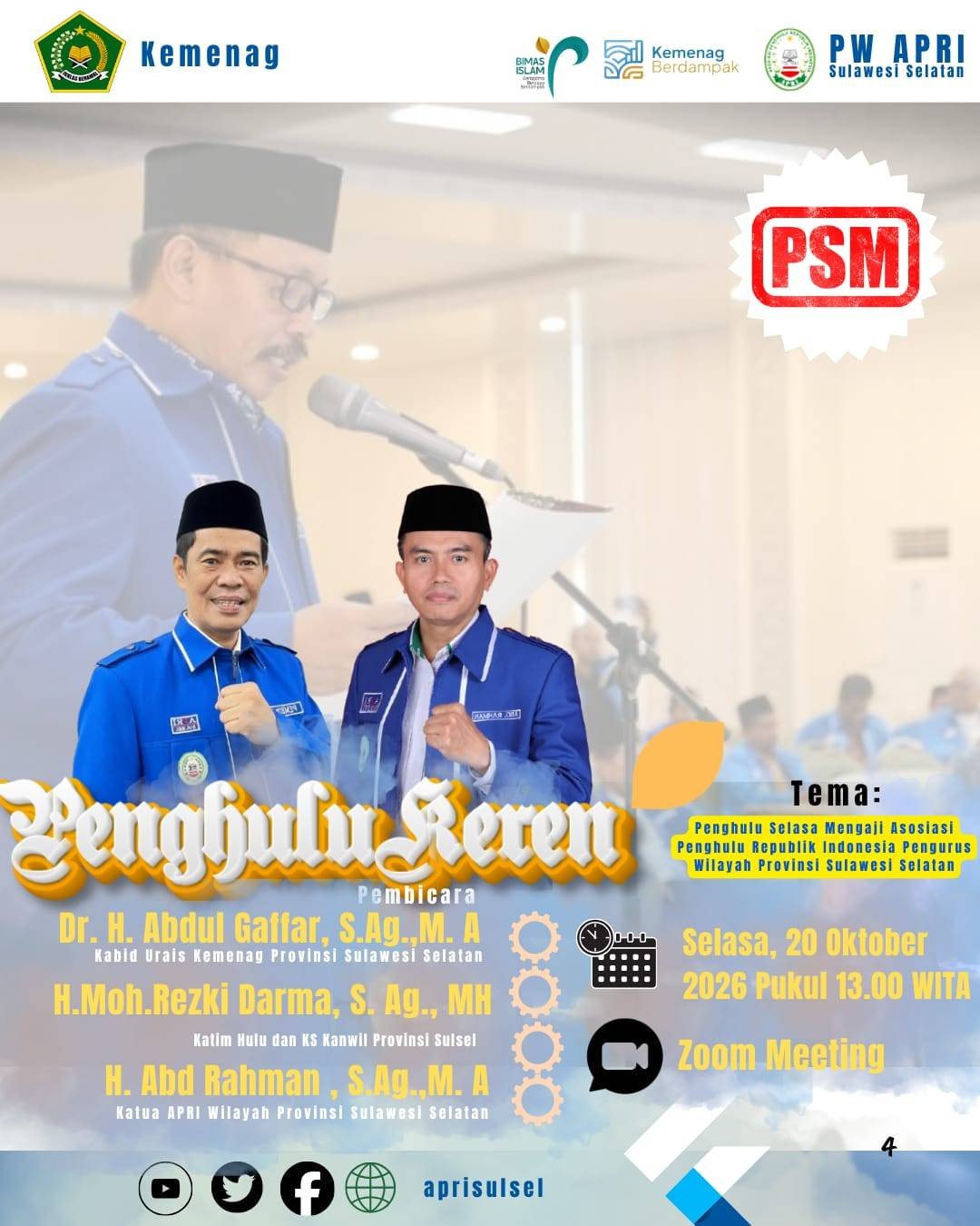 PENGHULU SELASA MENGAJI BAHAS PENGUATAN PROFESIONALITAS, INTEGRITAS, DAN TRANSFORMASI LAYANAN KUA