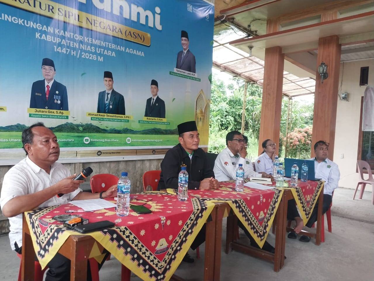 KUA Tuhemberua Hadiri Rapat HAB, Bahas Review dan Finalisasi Agenda