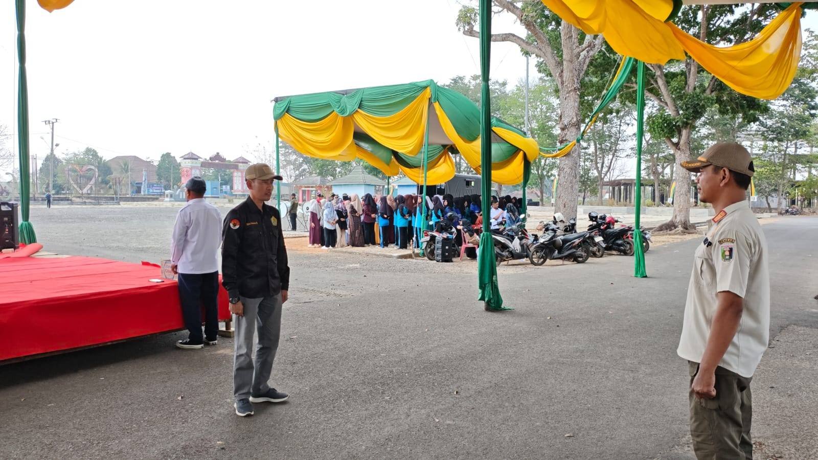 Kepala KUA Sukadana Ikuti Gladi Bersih Upacara HSN ke-12 Lampung Timur