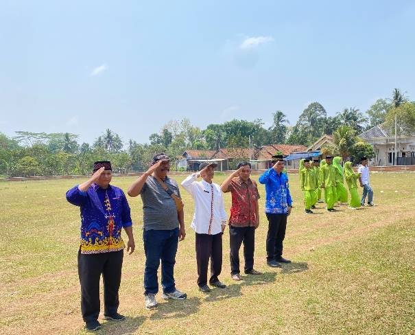 Kepala KUA Mataram Baru Ikuti Gladi Upacara Hari Santri Nasional