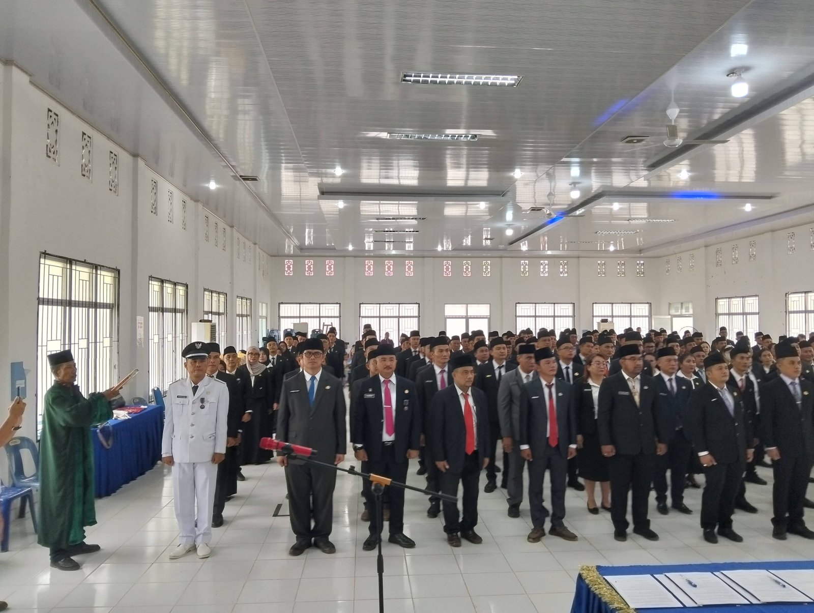 Kepala KUA Afulu Jadi Rohaniawan dalam Pelantikan Pejabat di Lingkungan Pemkab Nias Utara
