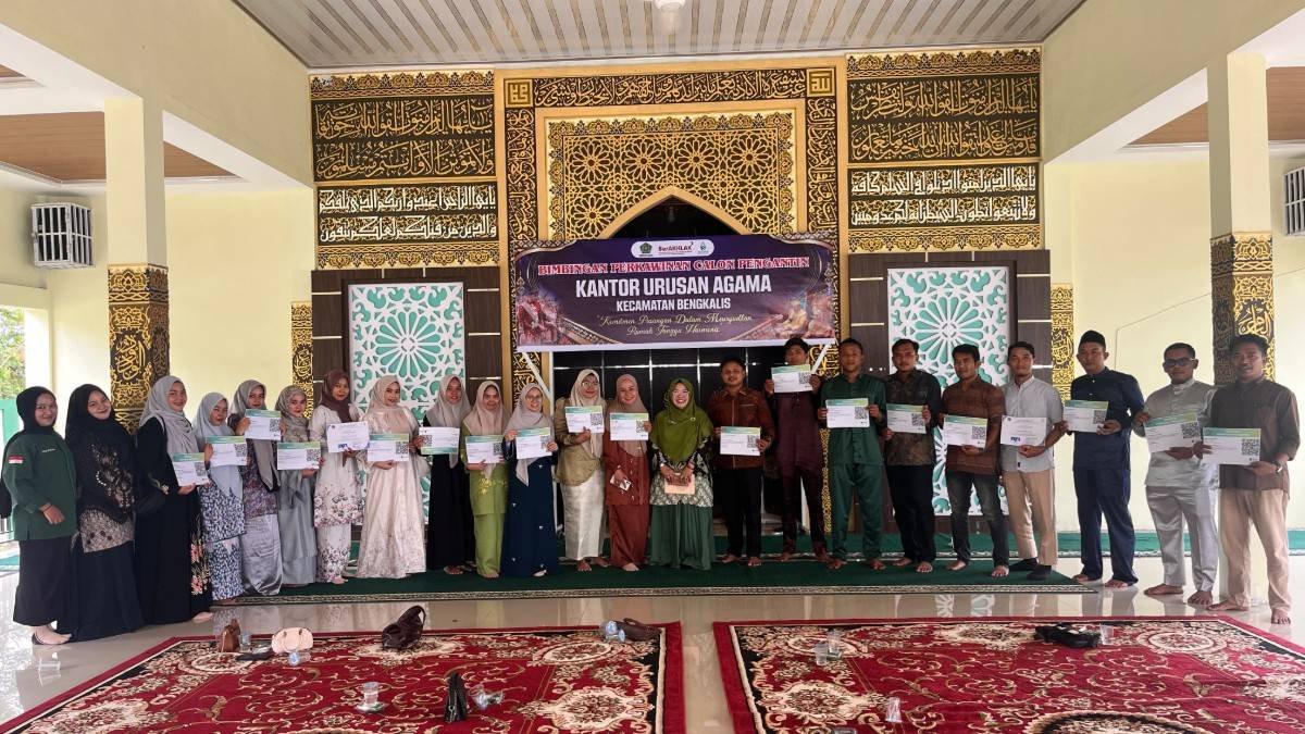 KUA Bengkalis Perkuat Kesiapan Catin Menuju Rumah Tangga Sakinah