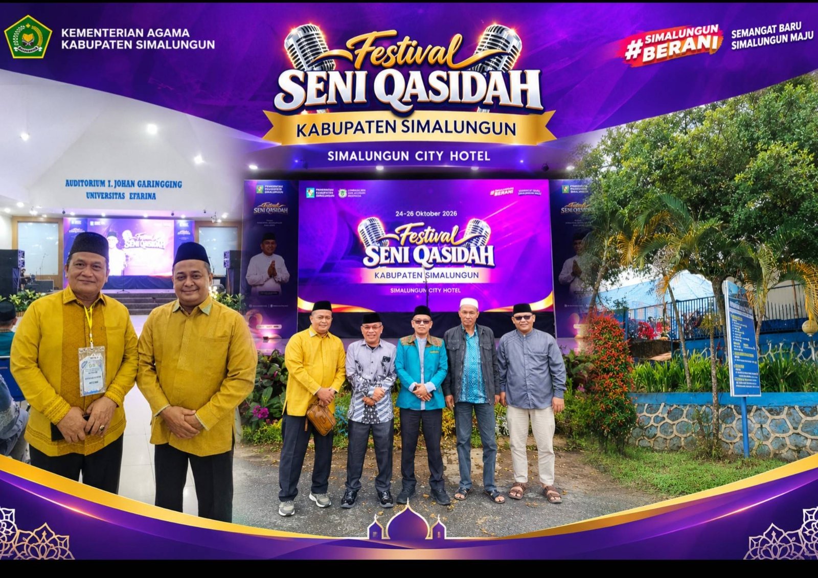 Kepala KUA Bosar Maligas Hadiri Festival Seni Qasidah 2026 Kabupaten Simalungun,