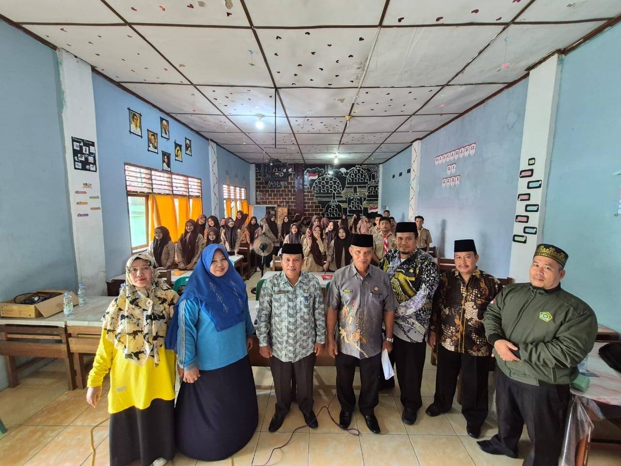 KUA Rantau Utara Edukasi Siswa SMKN 1 tentang Pencegahan Pernikahan Dini