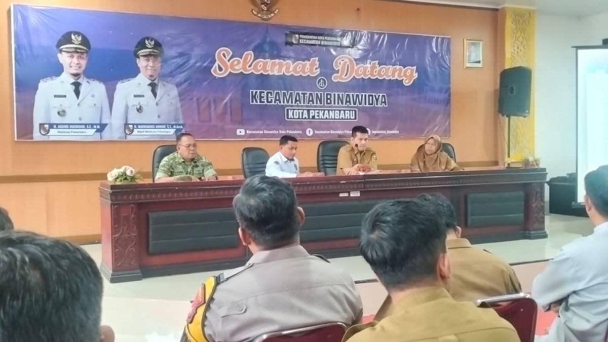 Perhelatan MTQ Kecamatan, KUA Binawidya Ikut Sukseskan Pelaksanaan MTQ