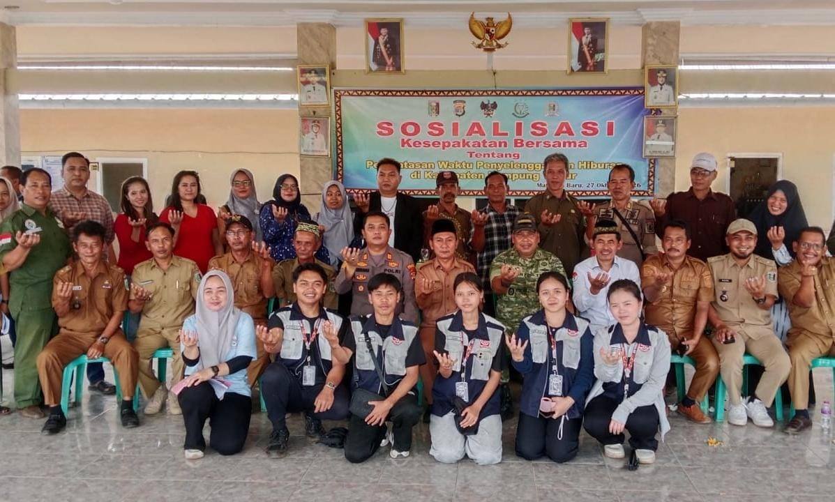 Kepala KUA Mataram Baru Hadiri Sosialisasi SKB Pembatasan Waktu Penyelenggaraan Hiburan